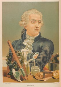 Porträt von Antoine-Laurent Lavoisier 1743-1794, 1879