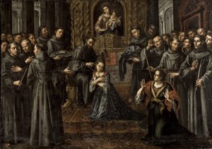 Barock: Das Gelübde der Heiligen Klara von Juan Ruiz Soriano