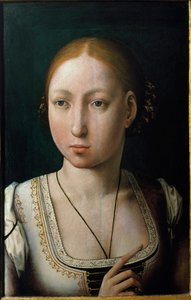 Porträt von Johanna I. von Kastilien, genannt Johanna die Wahnsinnige