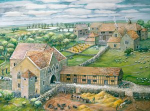 Thornholme Priory, Humberside, 2006 von Judith Dobie
