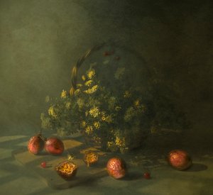 Stimmungsvolle Passionsblumen