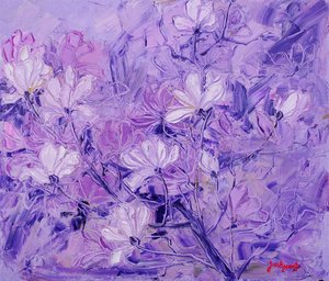 Träumende Lavendelblüten von Jukyong Park