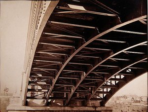 Brücke in der Dordogne, um 1864 von Jules Alphonse Terpereau