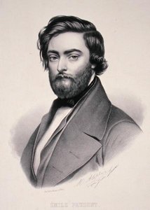 Porträt von Emile Prudent (1817-63) graviert von Marie Alophe (1812-83)