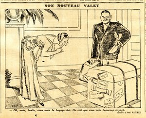 Candide, Satirisch in Schwarz-Weiß