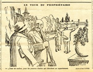 Candide, Satirique en N & B