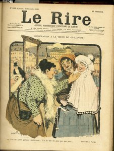 Illustration von Abel Faivre (1867-1945) für das Cover von Le Rire