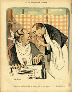 Illustration von Abel Faivre (1867-1945) in Le Rire, Nr. 297 von Jules Abel Faivre
