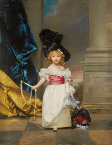 Porträt von Therese Girard im Alter von drei Jahren und sieben Monaten, 1882 von Jules Adolphe Goupil