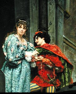 Abend in Venedig, 1875 (Detail) von Jules Arsene Garnier
