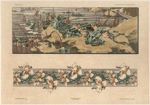 Kröten und Blumen, Tafel 47 aus 