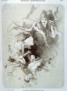Pariser Fantasie: Puppen - Plakat von Cherret