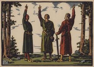 Der Pakt von Grütli von Jules Courvoisier