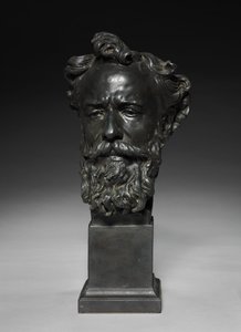 Kopf von Alphonse Legros, ca. 1876 von Jules Dalou