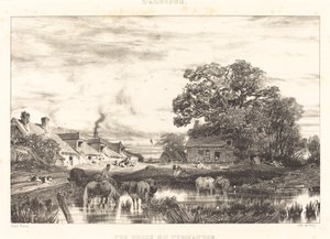 Ansicht in der Normandie von Jules Dupré