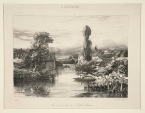 Ansicht von Alençon von Jules Dupré