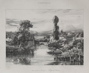 Ansicht in der Nähe von Alençon von Jules Dupré