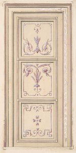 Entwurf für eine Decke von Jules Edmond Charles Lachaise and Eugène Pierre Gourdet