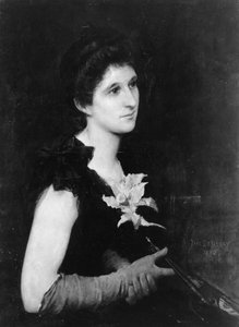 Porträt von Mrs. Charles L. Hutchinson, 1890 von Jules Elie Delaunay