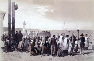Segnung des Meeres in Pollet, Dieppe