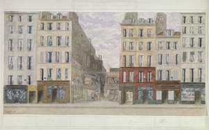 Nr. 8 bis Nr. 16 rue du Four, Paris, Frankreich, 1893