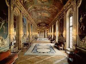 Ansicht der Galerie Doree des Hotel de Toulouse