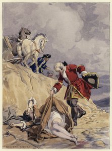 Illustration für die Memoiren von Casanova von Jules Marie Auguste Leroux