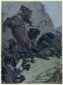 Illustration für die Memoiren von Casanova von Jules Marie Auguste Leroux