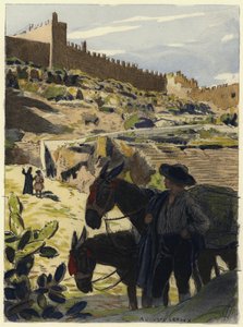Illustration für die Memoiren von Casanova von Jules Marie Auguste Leroux