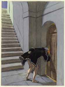 Illustration für die Memoiren von Casanova von Jules Marie Auguste Leroux