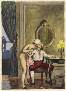 Illustration für die Memoiren von Casanova