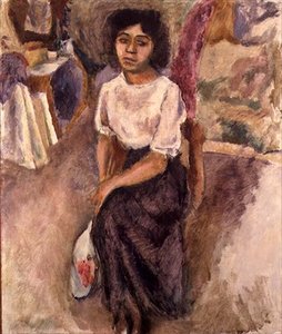 Sitzende Frau, ca. 1915