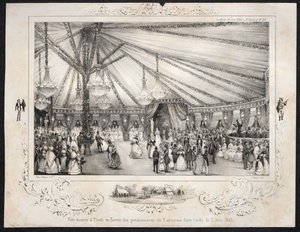 Fest in Tivoli zugunsten der ehemaligen Zivilistenliste am 3. Juni 1840