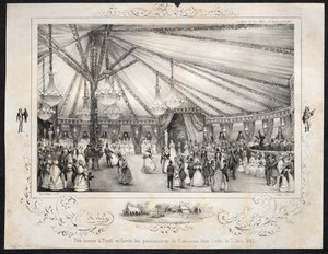 Fest in Tivoli zugunsten der ehemaligen Zivilistenliste am 3. Juni 1840, 1840