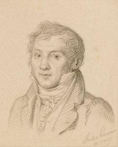Porträt des Geigers und Komponisten Louis-Luc Loiseau de Persuis 1769-1819, 1849