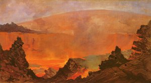 Vulkan auf Hawaii, 1888