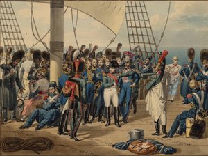 Napoleon kehrt von der Insel Elba zurück, 1815 von Jules Vernet