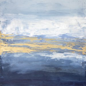 Friedlicher Goldener Horizont von Julia Contacessi