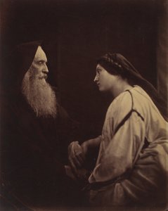 Bruder Lorenzo und Julia von Julia Margaret Cameron