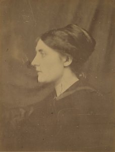 [Unbekannte Frau im Profil] von Julia Margaret Cameron