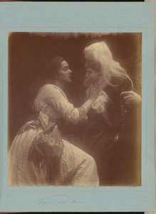Vivien und Merlin von Julia Margaret Cameron