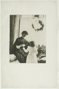 Weihnachtsgrün von Julian Alden Weir