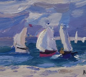 Jollenrennen im Poole Harbour