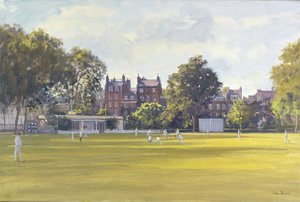 Cricket in Burton Court