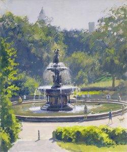 Der Bethesda-Brunnen, Central Park, 1996