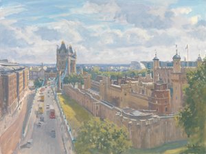 Tower Bridge und der Tower of London von Julian Barrow