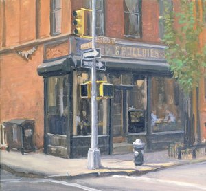 West Village Eckladen, 1997 von Julian Barrow