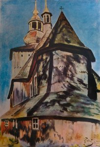 Kirche bei Krakau, 1913 1934