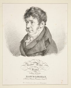 Porträt von Baour-Lormian (Pierre, Marie, Francois, Louis) von Julien Leopold Boilly