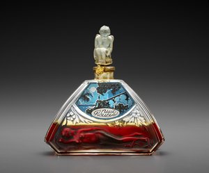 Nuit Fleurie, Flasche entworfen um 1920, hergestellt um 1930 von Julien Viard
